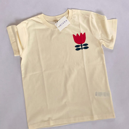 t-shirt tulipe enfants