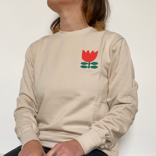 Pull tulipes adultes